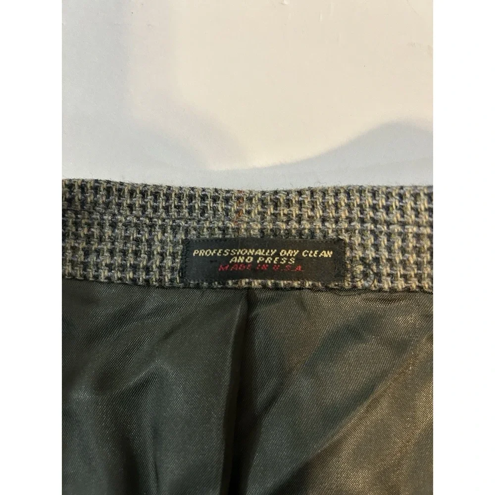 43Long Tweed Men's Black, Gray & Brown Blazer by Davidsons‎